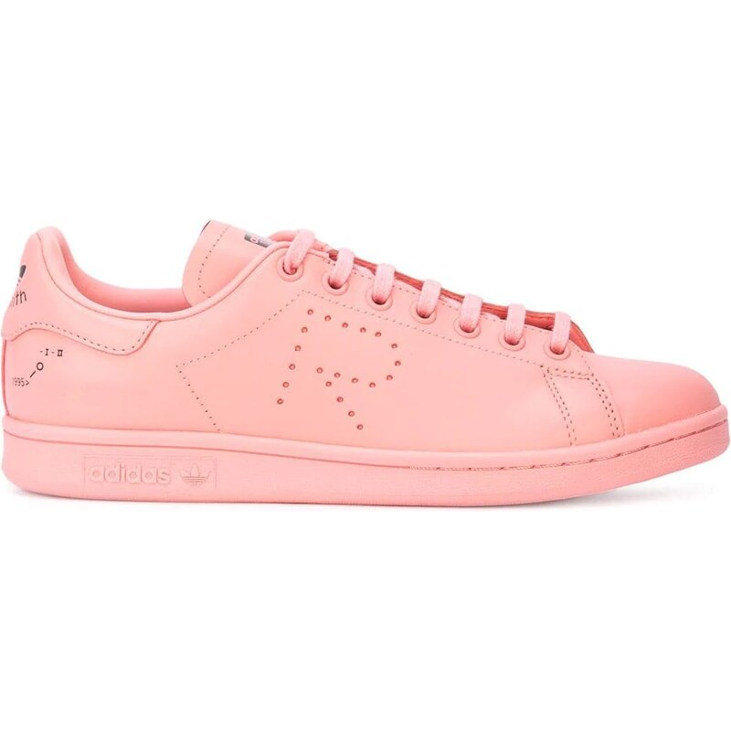 Adidas by raf simons sneakers 'stan smith' adidas x raf simons - rosa  farfetch lacci rosa - Stileo.it