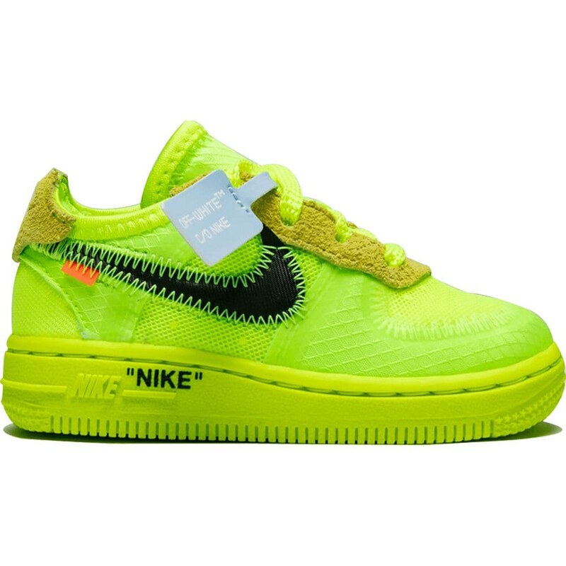 Nike kids sneakers the 10: nike air force 1 - verde farfetch lacci ... تغليف شفاف