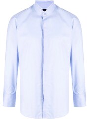 Farfetch Abbigliamento Camicie Camicie a maniche lunghe Blu Camicia a maniche lunghe 
