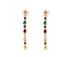 Pink Spinel & Carnelian on Curled Wire Filled Gold or Sterling Details about   Gypsy Earrings 